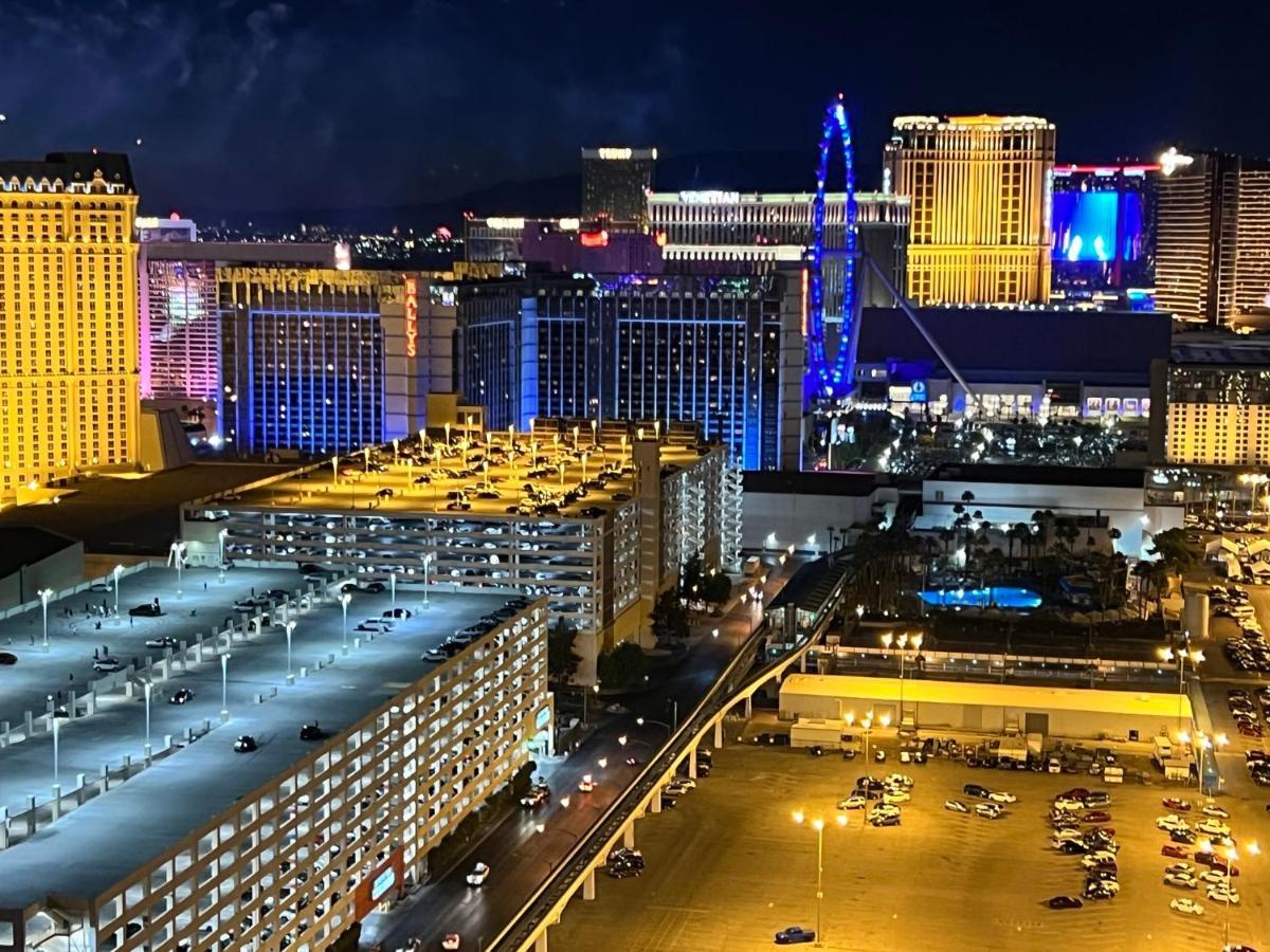 Balcony Suite Strip View Las Vegas Luaran gambar